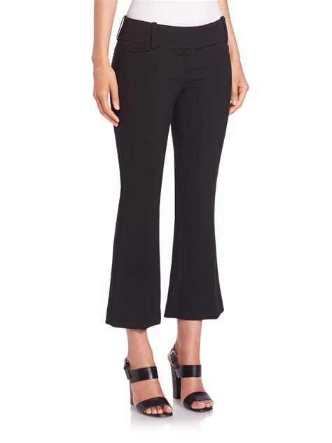 michael kors cropped flare pants jade|MICHAEL Michael Kors Clothing for Women .